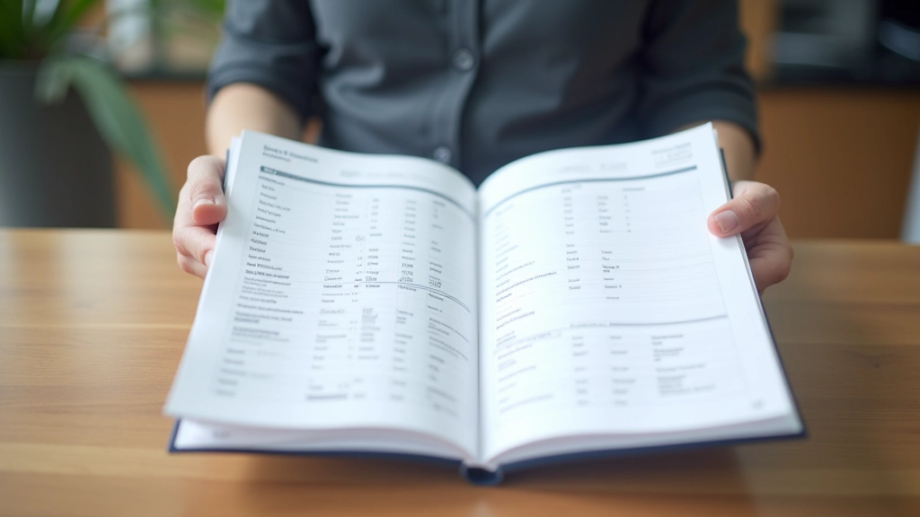 Libretto di manutenzione aperto con indicazioni sugli intervalli di cambio olio